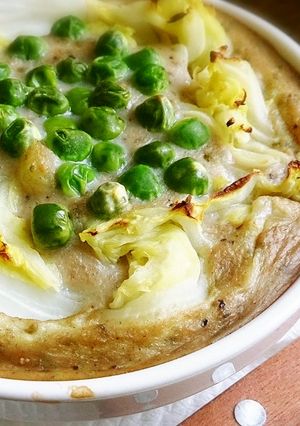 無塩料理☆初夏の恵みグラタン・マクロビ-レシピのメイン写真