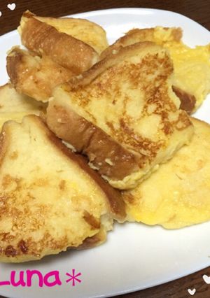 ふぁふぁ簡単＊フレンチトースト-レシピのメイン写真