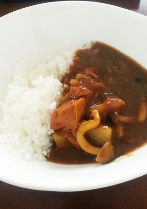 シーチキンとシメジのゴロッとカレー-レシピのメイン写真