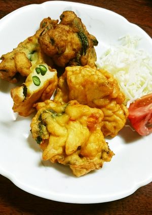 すり身と豆腐の野菜揚げ-レシピのメイン写真