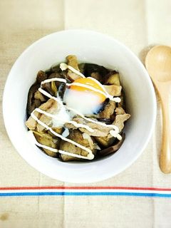 簡単★ナスの照り焼き丼-レシピのメイン写真