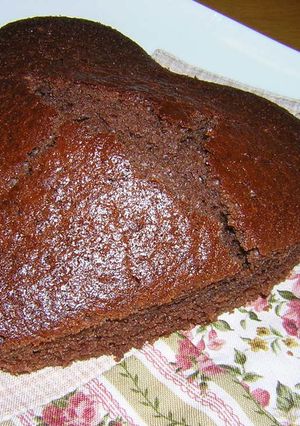 簡単ふわふわチョコケーキ-レシピのメイン写真
