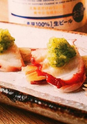 たこ和風カルパッチョ-レシピのメイン写真