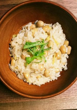 大豆のご飯-レシピのメイン写真