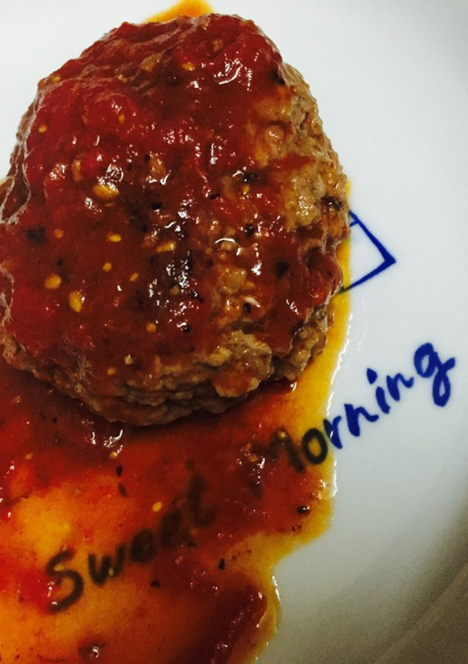 簡単！トマトの本格ハンバーグソース♪-レシピのメイン写真