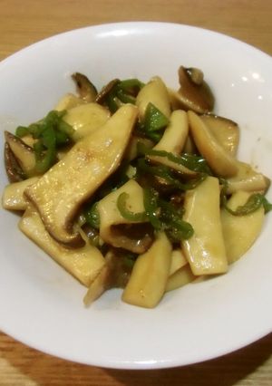 10分でできるエリンギ炒め物-レシピのメイン写真