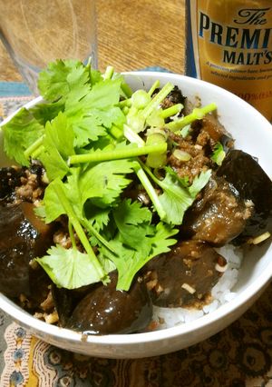 激辛!麻婆茄子丼!-レシピのメイン写真