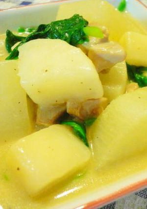 カブと大根のクリーム煮-レシピのメイン写真