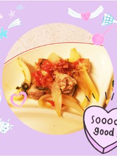 トマトと鶏肉のさっぱり炒め-レシピのメイン写真