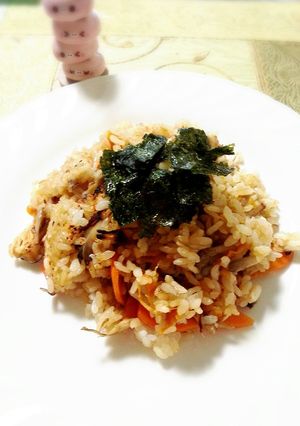 和風☆きのこのおこげつきチャーハン-レシピのメイン写真