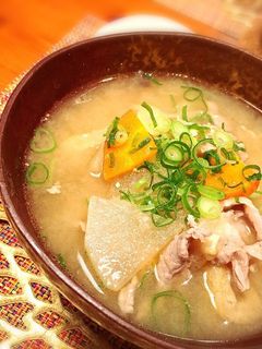 油で炒めない!ダイエット向けヘルシー豚汁-レシピのメイン写真