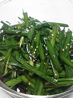 やみつきになるニラ胡麻醤油-レシピのメイン写真