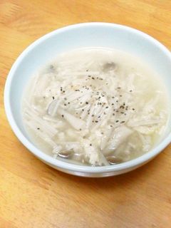 夜食のきのこスープ-レシピのメイン写真