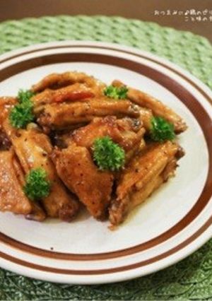 おつまみに♪鶏のピリ辛照り焼き☆-レシピのメイン写真