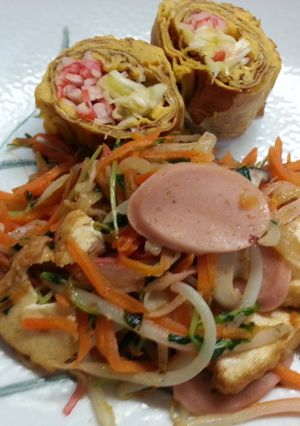 魚ニソ&厚揚げの野菜たっぷりチャンプル-レシピのメイン写真