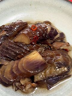 茄子の炊いたん☆鷹の爪がアクセント-レシピのメイン写真