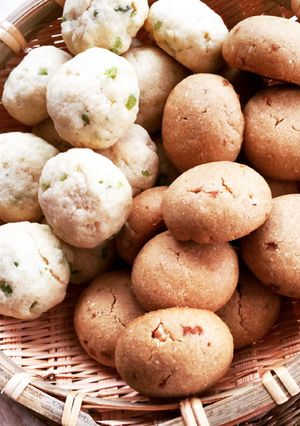 枝豆チーズクッキー&黒糖くるみクッキー-レシピのメイン写真