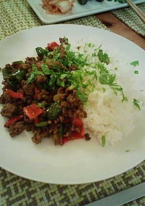 超簡単！ドライなカレー♪-レシピのメイン写真