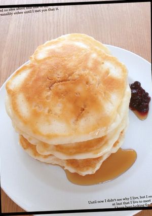 ココナッツオイルdeパンケーキ☆-レシピのメイン写真