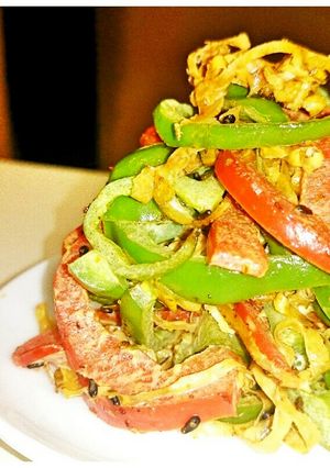 冷凍お弁当お野菜おかず:さきいかピーマン-レシピのメイン写真