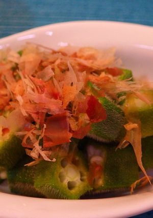 オクラの酢醤油-レシピのメイン写真