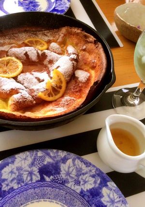 基本レシピ☆ダッチベイビーパンケーキ-レシピのメイン写真