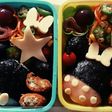 簡単☆ミッキー&ミニー☆キャラ弁