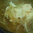 もやしと卵のコク旨味噌スープ