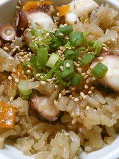 炊くだけ♪ 簡単 タコ飯! 炊飯器で-レシピのメイン写真
