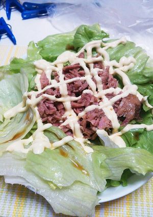 5分でできる!サラダうどん!-レシピのメイン写真