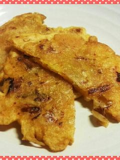 カリッと美味しい☆キムチチヂミ-レシピのメイン写真