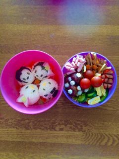 簡単♪キャラ弁♪ツムツムおにぎり♪-レシピのメイン写真