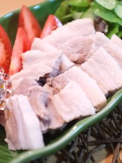 茹で豚のポッサム!-レシピのメイン写真