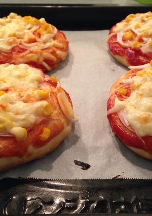 惣菜パン4個分のレシピ-レシピのメイン写真