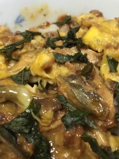 材料二つだけ 鯖の味噌煮 卵とじ丼-レシピのメイン写真