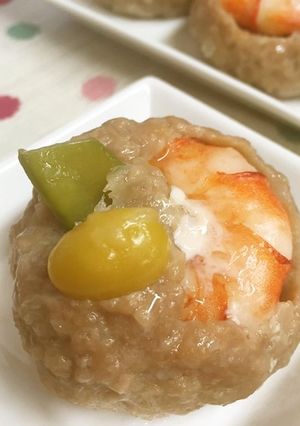 シューマイバーグ 海老っぷり♪-レシピのメイン写真