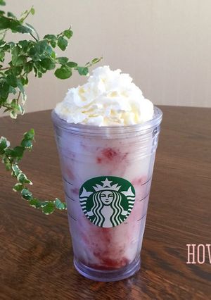 おうちでスタバ気分♡簡単フラペチーノ-レシピのメイン写真