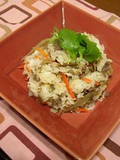 エバラ焼肉のたれde牛ごぼう混ぜご飯-レシピのメイン写真