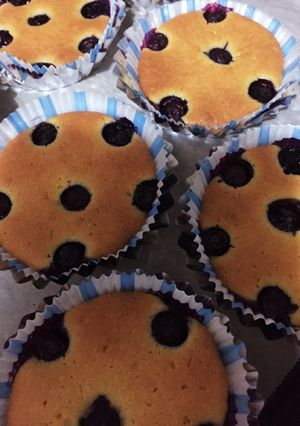 茨城県産のブルーベリー入りケーキ-レシピのメイン写真