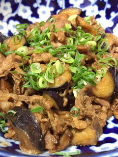 夏バテ知らず?!豚肉と茄子の味噌炒め-レシピのメイン写真
