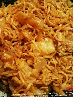炊飯器でソース焼きそばを作っちゃおう♪-レシピのメイン写真