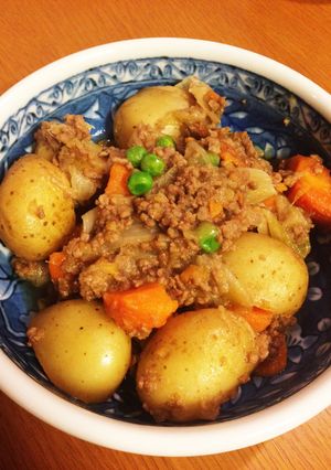 ひき肉じゃが-レシピのメイン写真