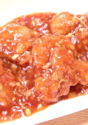簡単! 鶏のから揚げのチリソース-レシピのメイン写真