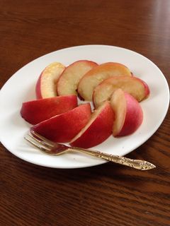 桃 皮ごと-レシピのメイン写真