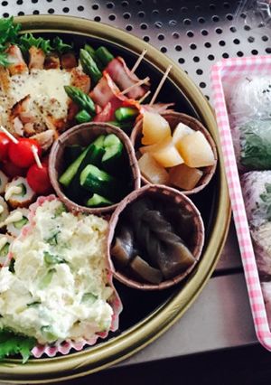 2015 花見弁当-レシピのメイン写真