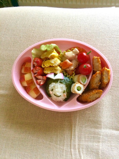簡単♪キャラ弁♪女の子♪-レシピのメイン写真