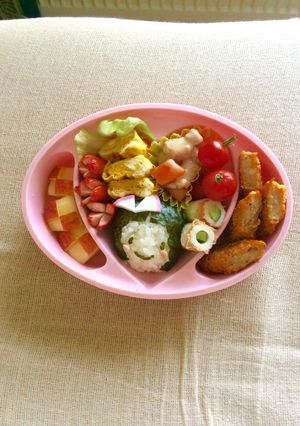簡単♪キャラ弁♪女の子♪-レシピのメイン写真
