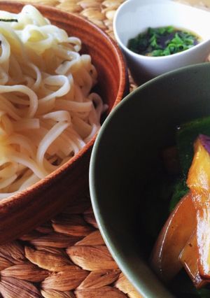 揚げ茄子おろしうどん-レシピのメイン写真