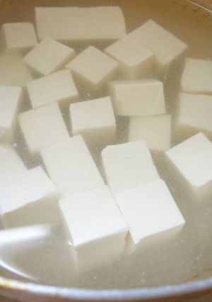 最善の豆腐の切り方-レシピのメイン写真
