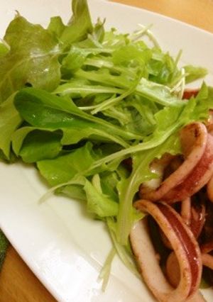 イカのガーリック醤油バター焼き-レシピのメイン写真